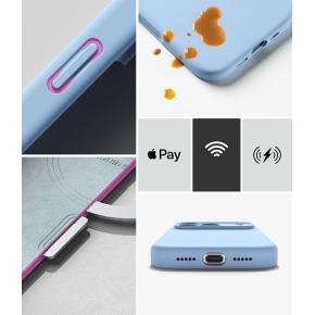 RINGKE SILICONE MAGNETIC MAGSAFE IPHONE 18 PRO MAX LIGHT BLUE