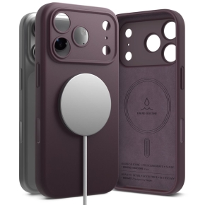 RINGKE SILICONE MAGNETIC MAGSAFE IPHONE 18 PRO MAX DARK CHERRY