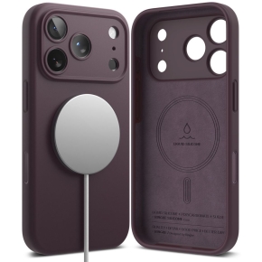 RINGKE SILICONE MAGNETIC MAGSAFE IPHONE 18 PRO MAX DARK CHERRY