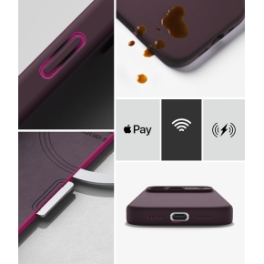 RINGKE SILICONE MAGNETIC MAGSAFE IPHONE 18 PRO MAX DARK CHERRY