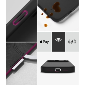 RINGKE SILICONE MAGNETIC MAGSAFE IPHONE 18 PRO BLACK