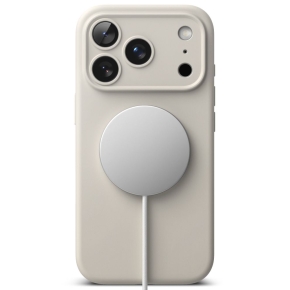 RINGKE SILICONE MAGNETIC MAGSAFE IPHONE 18 PRO STONE