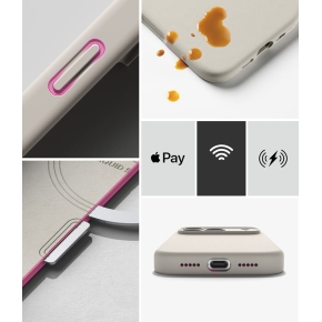 RINGKE SILICONE MAGNETIC MAGSAFE IPHONE 18 PRO STONE