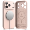 RINGKE SILICONE MAGNETIC MAGSAFE IPHONE 18 PRO PINK SAND