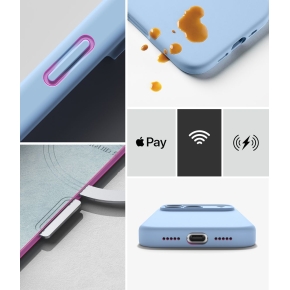RINGKE SILICONE MAGNETIC MAGSAFE IPHONE 18 PRO LIGHT BLUE