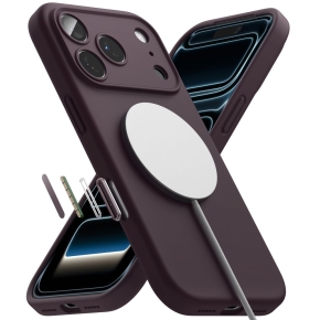 RINGKE SILICONE MAGNETIC MAGSAFE IPHONE 18 PRO DARK CHERRY