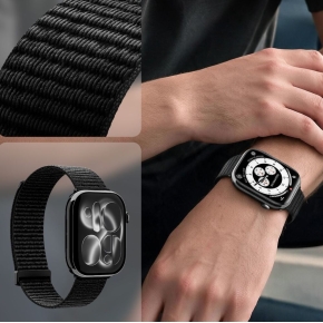 SPIGEN WBF01 BAND APPLE WATCH 8  9  10  11  SE  ULTRA (44  45  46  49 MM) BLACK