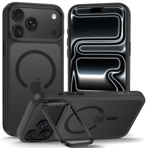 TECH-PROTECT MAGSTAND MAGSAFE CC IPHONE 17 PRO MAX  18 PRO MAX MATTE BLACK