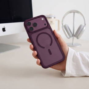 TECH-PROTECT MAGMAT MAGSAFE CC IPHONE 17 PRO  18 PRO MATTE DARK CHERRY
