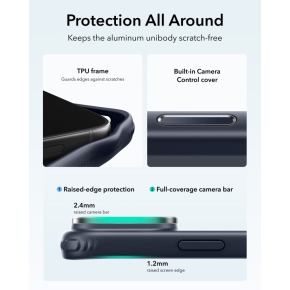 ESR CLASSIC HYBRID KICKSTAND MAGSAFE IPHONE 17 PRO  18 PRO FROSTED BLUE