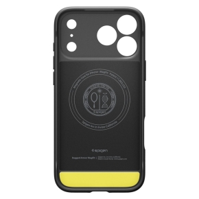 SPIGEN RUGGED ARMOR MAGSAFE IPHONE 17 PRO MAX  18 PRO MAX MATTE BLACK