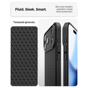 SPIGEN LIQUID AIR IPHONE 17 PRO MAX  18 PRO MAX MATTE BLACK