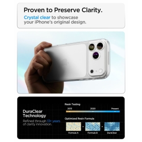 SPIGEN ULTRA HYBRID IPHONE 17 PRO MAX  18 PRO MAX CRYSTAL CLEAR
