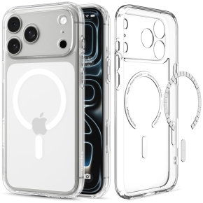 SPIGEN ULTRA HYBRID MAGSAFE IPHONE 17 PRO MAX  18 PRO MAX CLEARWHITE