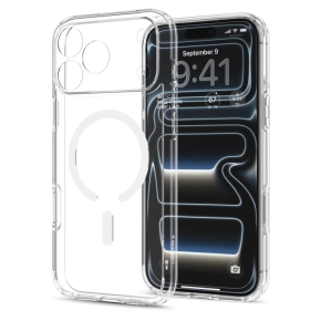 SPIGEN ULTRA HYBRID MAGSAFE IPHONE 17 PRO MAX  18 PRO MAX CLEARWHITE