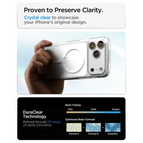 SPIGEN ULTRA HYBRID MAGSAFE IPHONE 17 PRO MAX  18 PRO MAX CLEARWHITE
