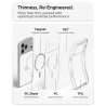 SPIGEN ULTRA HYBRID MAGSAFE IPHONE 17 PRO MAX  18 PRO MAX CLEARWHITE