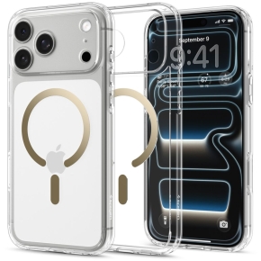 SPIGEN ULTRA HYBRID MAGSAFE IPHONE 17 PRO MAX  18 PRO MAX CLEARGOLD
