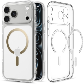 SPIGEN ULTRA HYBRID MAGSAFE IPHONE 17 PRO MAX  18 PRO MAX CLEARGOLD