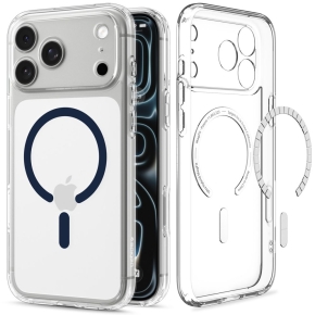 SPIGEN ULTRA HYBRID MAGSAFE IPHONE 17 PRO MAX  18 PRO MAX CLEARDEEP BLUE
