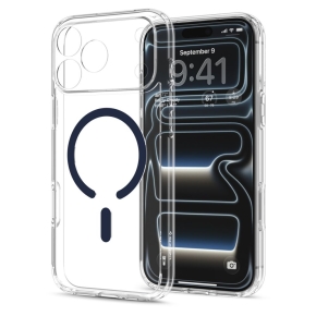 SPIGEN ULTRA HYBRID MAGSAFE IPHONE 17 PRO MAX  18 PRO MAX CLEARDEEP BLUE