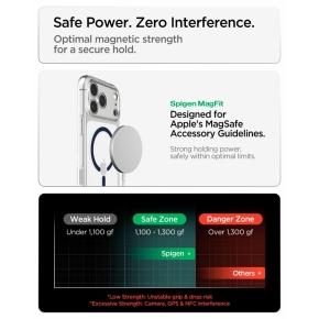 SPIGEN ULTRA HYBRID MAGSAFE IPHONE 17 PRO MAX  18 PRO MAX CLEARDEEP BLUE