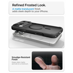 SPIGEN ULTRA HYBRID MAGSAFE IPHONE 17 PRO MAX  18 PRO MAX FROST BLACK