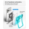 SPIGEN ULTRA HYBRID MAGSAFE IPHONE 17 PRO MAX  18 PRO MAX C-ONE BONDI BLUE