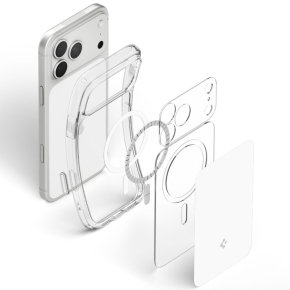 SPIGEN ULTRA HYBRID T MAGSAFE IPHONE 17 PRO MAX  18 PRO MAX GLOSSY WHITE