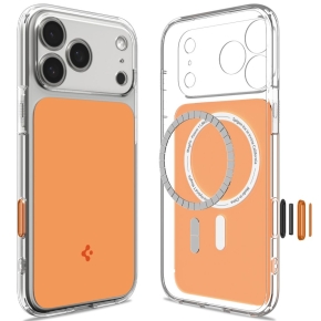 SPIGEN ULTRA HYBRID T MAGSAFE IPHONE 17 PRO MAX  18 PRO MAX GLOSSY ORANGE