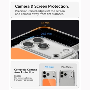 SPIGEN ULTRA HYBRID T MAGSAFE IPHONE 17 PRO MAX  18 PRO MAX GLOSSY ORANGE