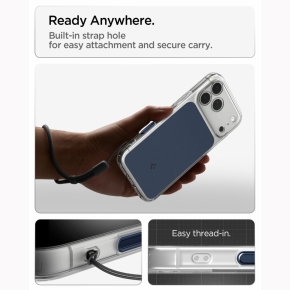 SPIGEN ULTRA HYBRID T MAGSAFE IPHONE 17 PRO MAX  18 PRO MAX MATTE BLUE
