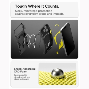 SPIGEN TOUGH ARMOR T MAGSAFE IPHONE 17 PRO MAX  18 PRO MAX BLACK
