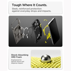 SPIGEN TOUGH ARMOR T MAGSAFE IPHONE 17 PRO MAX  18 PRO MAX GUNMETAL