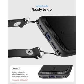 SPIGEN RUGGED ARMOR MAGSAFE IPHONE 17 PRO  18 PRO MATTE BLACK