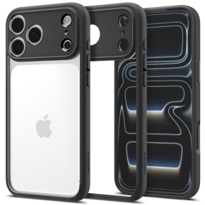 SPIGEN ULTRA HYBRID IPHONE 17 PRO  18 PRO MATTE SCHWARZ