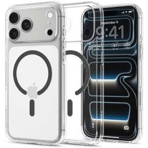 SPIGEN ULTRA HYBRID MAGSAFE IPHONE 17 PRO  18 PRO CLEARGRAPHITE