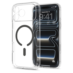 SPIGEN ULTRA HYBRID MAGSAFE IPHONE 17 PRO  18 PRO CLEARGRAPHITE