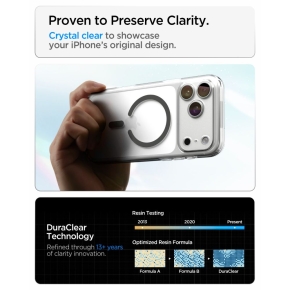 SPIGEN ULTRA HYBRID MAGSAFE IPHONE 17 PRO  18 PRO CLEARGRAPHITE
