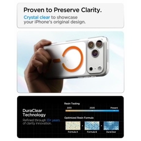 SPIGEN ULTRA HYBRID MAGSAFE IPHONE 17 PRO  18 PRO CLEARORANGE