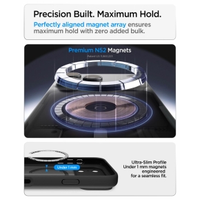 SPIGEN ULTRA HYBRID MAGSAFE IPHONE 17 PRO  18 PRO FROST BLACK