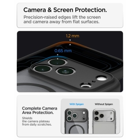 SPIGEN ULTRA HYBRID MAGSAFE IPHONE 17 PRO  18 PRO FROST BLACK