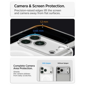 SPIGEN ULTRA HYBRID MAGSAFE IPHONE 17 PRO  18 PRO FROST WHITE