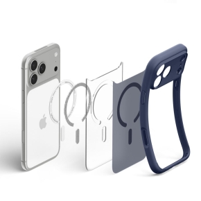 SPIGEN ULTRA HYBRID MAGSAFE IPHONE 17 PRO  18 PRO FROST DEEP BLUE