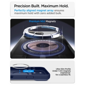 SPIGEN ULTRA HYBRID MAGSAFE IPHONE 17 PRO  18 PRO FROST DEEP BLUE