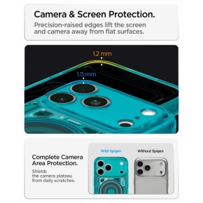 SPIGEN ULTRA HYBRID MAGSAFE IPHONE 17 PRO  18 PRO C-ONE BONDI BLUE