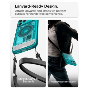 SPIGEN ULTRA HYBRID MAGSAFE IPHONE 17 PRO  18 PRO C-ONE BONDI BLUE