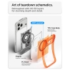 SPIGEN ULTRA HYBRID MAGSAFE IPHONE 17 PRO  18 PRO C-ONE TANGERINE