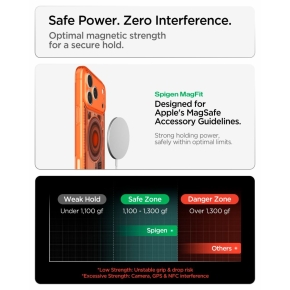 SPIGEN ULTRA HYBRID MAGSAFE IPHONE 17 PRO  18 PRO C-ONE TANGERINE