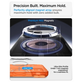 SPIGEN ULTRA HYBRID MAGSAFE IPHONE 17 PRO  18 PRO C-ONE TANGERINE